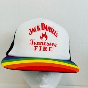 Hitwear Jack Daniel’s Tennessee Fire Rainbow Snapback Cap